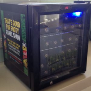 Bar Fridges Australia will be part of the shows this year and everyone in attendance will have the chance to win and take home their very own Team Themed Bar Fridge signed by the players appearing on the panel on the night.